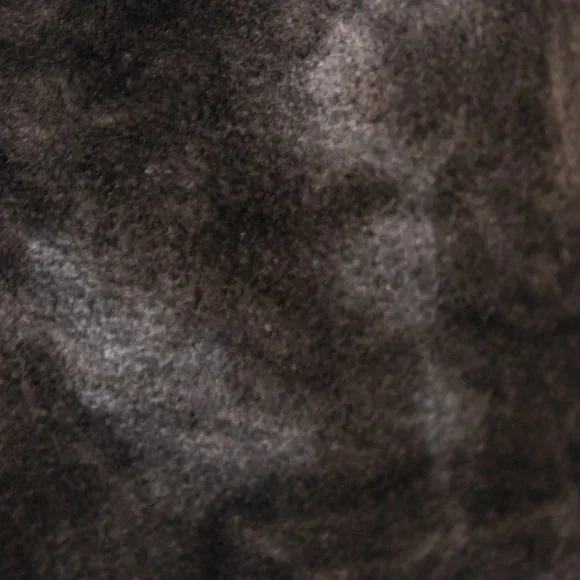 Vintage 1990s Chocolate Brown 100% Leather Sueded Skirt with Side Stitch - Picture 12 of 14